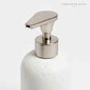 DISPENSER GRANITO GOTA 20CM BLANCO