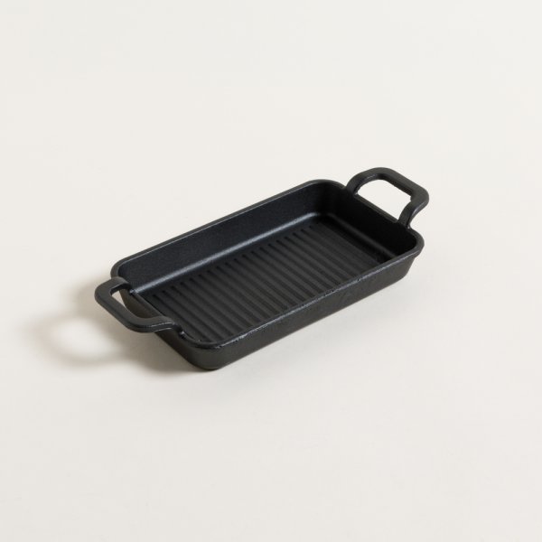 [4112692] Fuente Rectangular Fundicion 20X12 Cm