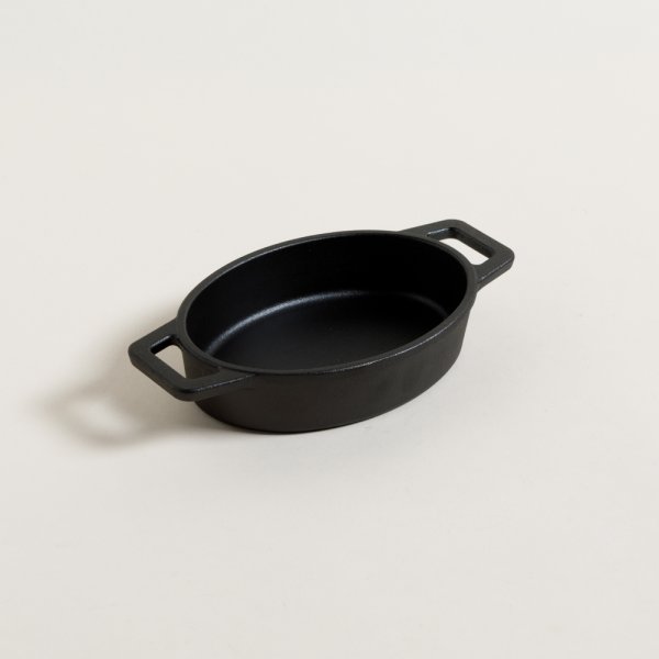 Fuente Oval Fundicion 17X12 Cm
