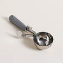 Cuchara Para Helado Corta Bocha Gris 22 Cm
