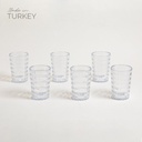 Vaso De Acrilico Taksim Transparente 400 Ml