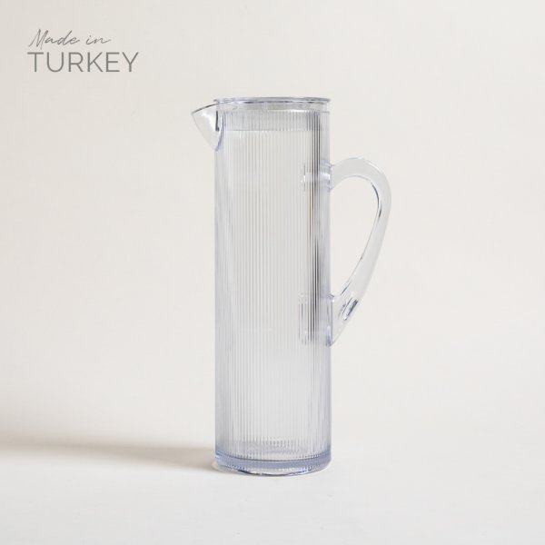 JARRA DE ACRILICO GALATA TRANSPARENTE 1500 ML