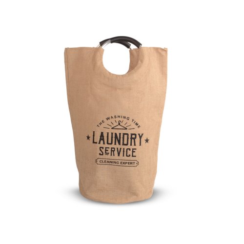 [2561313] Bolsa Para Ropa Arpillera - Laundry Service - 31X59Cm