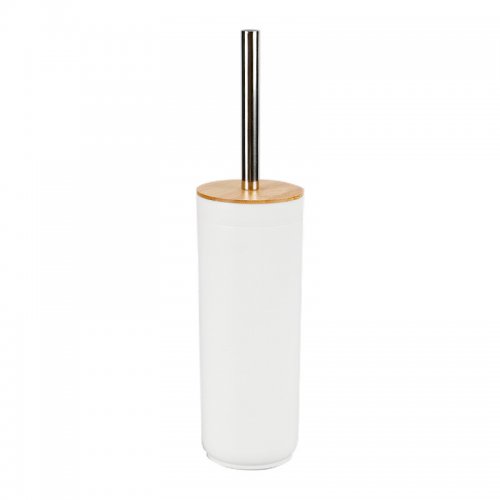 CEPILLO DE BAÑO BLANCO Y BAMBOO 38CM