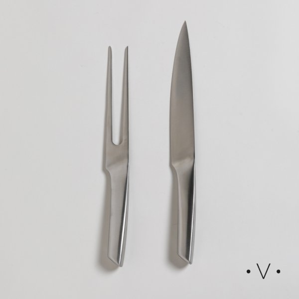 [411848] Set De Asado Acero Inoxidable Vassa Home