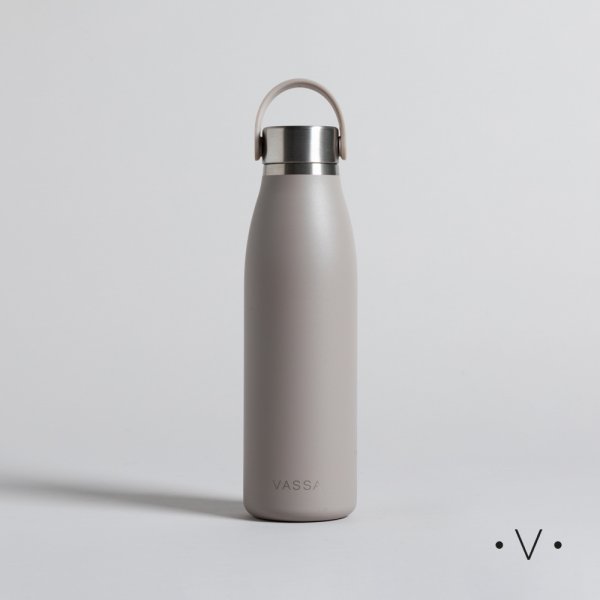 [411849] Botella Termica De Acero Bourne Grey 500 Ml Vassa Home