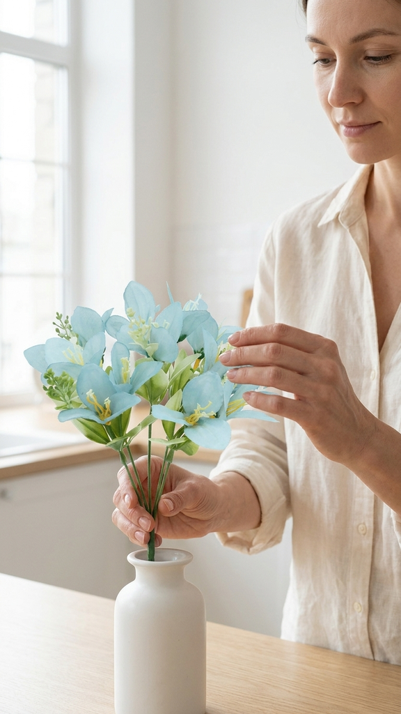 [4130186] Alstromeria X 5 X 30Cm Blue