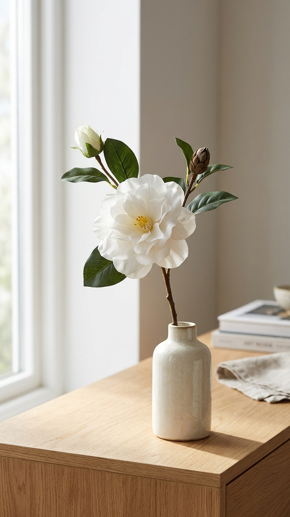 [4130240] Gardenia Pick 32 Cm. White