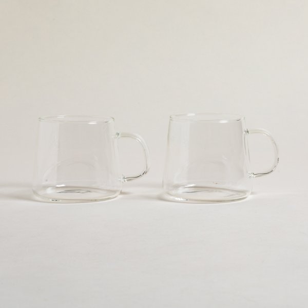 Set X 2 Mugs Net Borosilicato 350 Ml