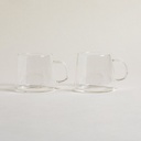 SET X 2 MUGS NET BOROSILICATO 350 ML