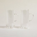Set X 2 Mugs Net Borosilicato 400 Ml