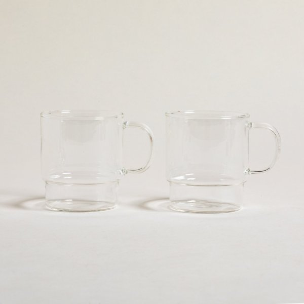 SET X 2 MUGS NET BOROSILICATO 300 ML