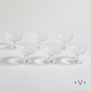 Set X 6 Copas De Postre Selma 290 Ml Vassa Home