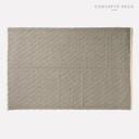 Alfombra Turín 120X180Cm Blanco Y Negro