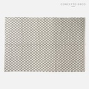 Alfombra Pisa 120X180Cm Blanco Y Negro