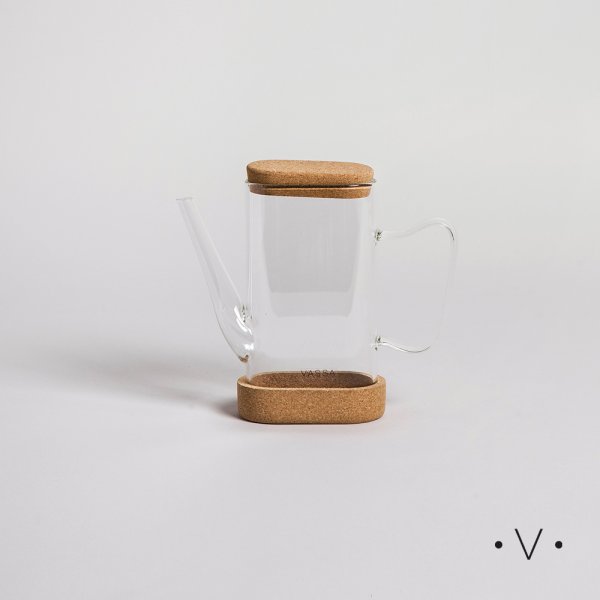 ACEITERA/VINAGRERA RECTANGULAR CON ASA 200 ML VASSA HOME