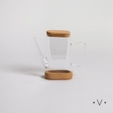 ACEITERA/VINAGRERA RECTANGULAR CON ASA 200 ML VASSA HOME