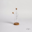 ACEITERA Y VINAGRERA RECTA 2 EN 1 - 250/80 ML VASSA HOME
