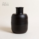 Jarron Pali Negro 21X31 Cm