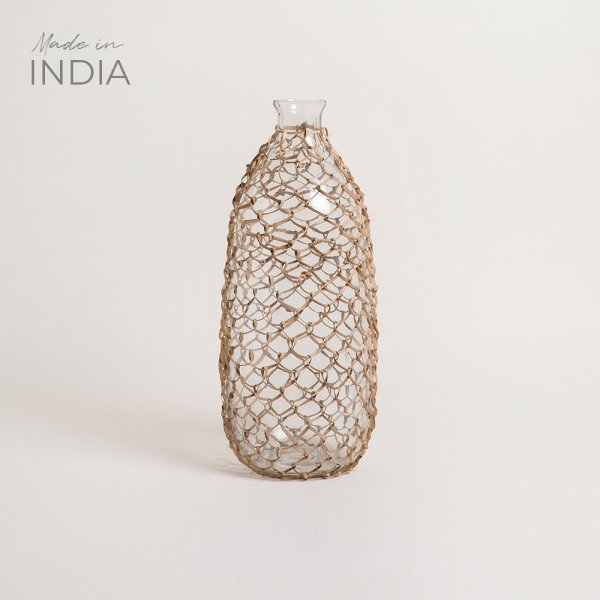 Florero Bangalore Malla Ratan 44X18 Cm