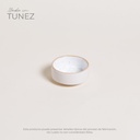 MINI BOWL SET X 6 TOZEUR NEO BLANCO DOTS BORDE NATURAL 10