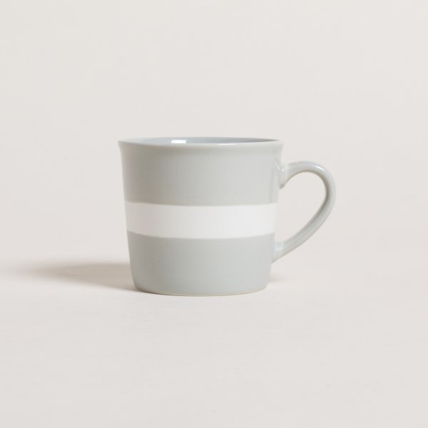 MUG DE PORCELANA MASERU GRIS 200 ML