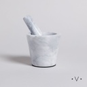 Mortero De Marmol 10,5X10,5 Cm Vassa Home