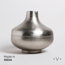 JARRON BHIMA PLATA 33X31,5 CM VASSA HOME