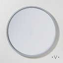 ESPEJO REDONDO GRANDE GREY WOOD 80 CM VASSA HOME