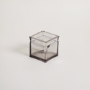 FRASCO CUADRADO CRYSTALINO FUME 400 ML
