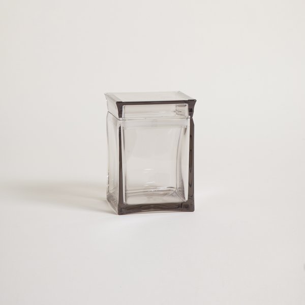 FRASCO CUADRADO CRYSTALINO FUME 780 ML