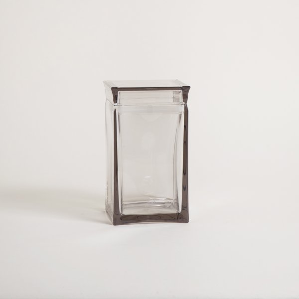 FRASCO CUADRADO CRYSTALINO FUME 1000 ML