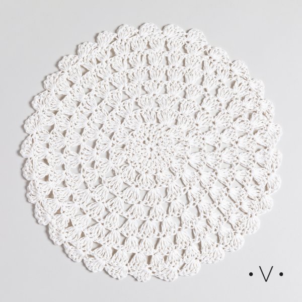 Set X 6 Individuales Redondos 38 Cm Vassa Home