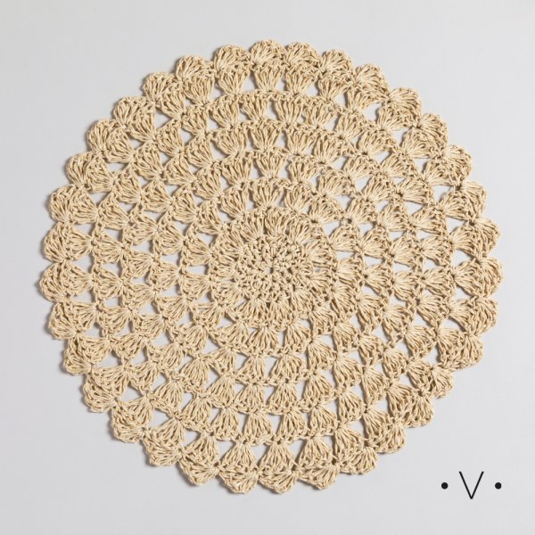 [4113544] Set X 6 Individuales Redondos 38 Cm Vassa Home