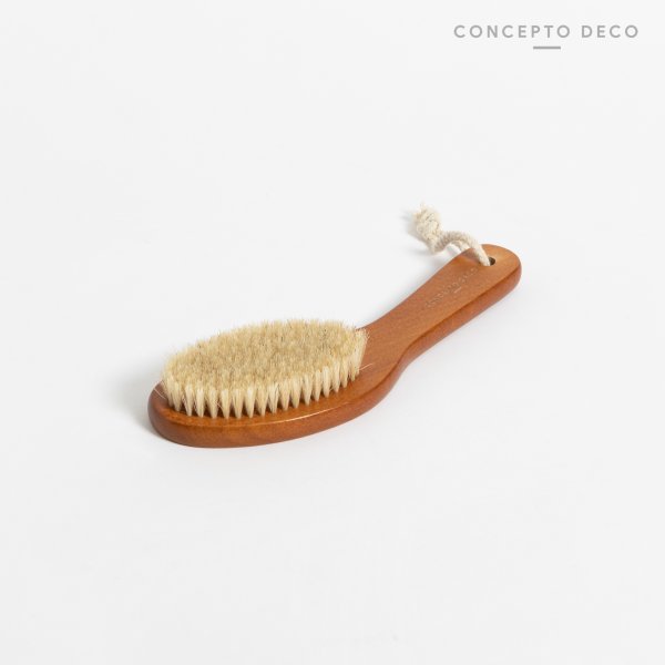 [165165] Cepillo Oval Madera 25Cm