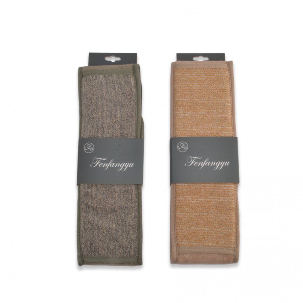 ESPONJA EXFOLIANTE PARA ESPALDA COLORES SURTIDOS BEIGE/GRIS