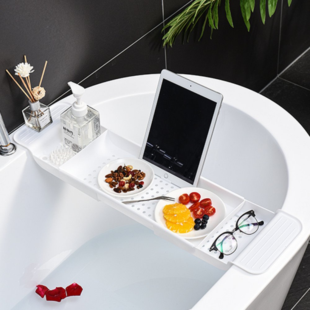 [2561561] Cruce De Bañera Blanco 17,9 X 55 Cm De Plástico
