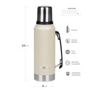 Termo Waterdog 1000 Cc Ceniza Waterdog