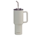 VASO DOBLE PARED 1200 CC CENIZA ACERO INOX WATERDOG