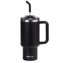 VASO DOBLE PARED 900 CC NEGRO ACERO INOX WATERDOG