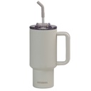 VASO DOBLE PARED 900 CC CENIZA ACERO INOX WATERDOG