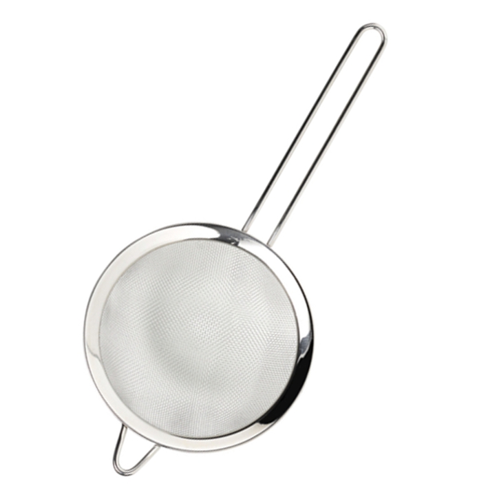 Colador Doble Malla Aro Acero 20 Cm