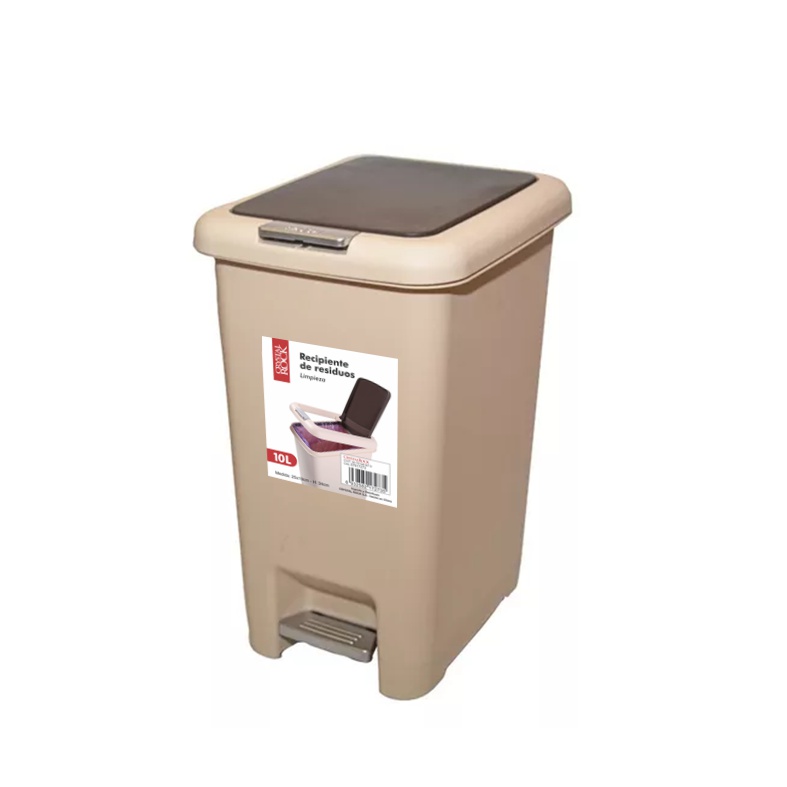 Recipiente Residuos Plastico 10 L