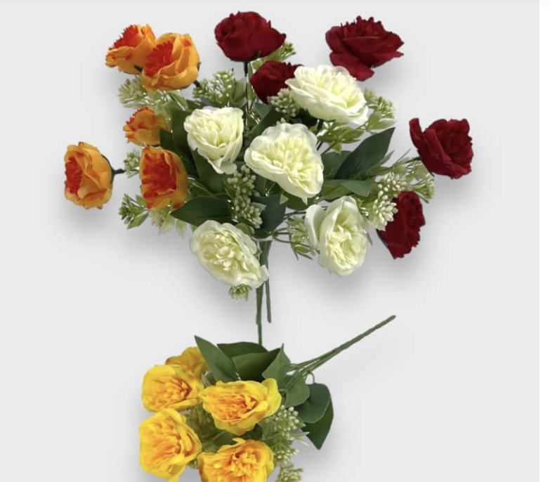 Ramo Mini Peonias X 4-30Cm