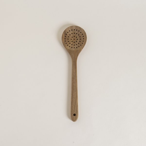 [4113704] Espumadera De Madera De Acacia 30,5 Cm