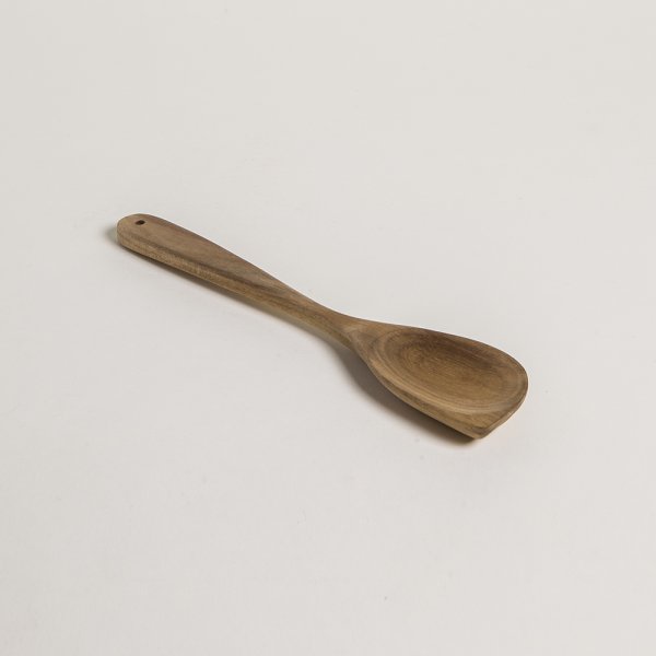 [4113712] Espatula Curva De Madera De Acacia 30,5 Cm