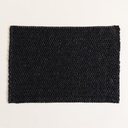 INDIVIDUAL RECTANGULAR KOLKATA NEGRO 30X45 CM