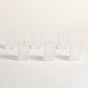 Set X 6 Vasos Bajos Marteler 200 Ml