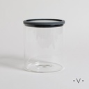 Frasco Redondo Con Borde De Silicona 2300 Ml Vassa Home