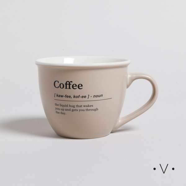 Mug Afar Grey 500 Ml Vassa Home